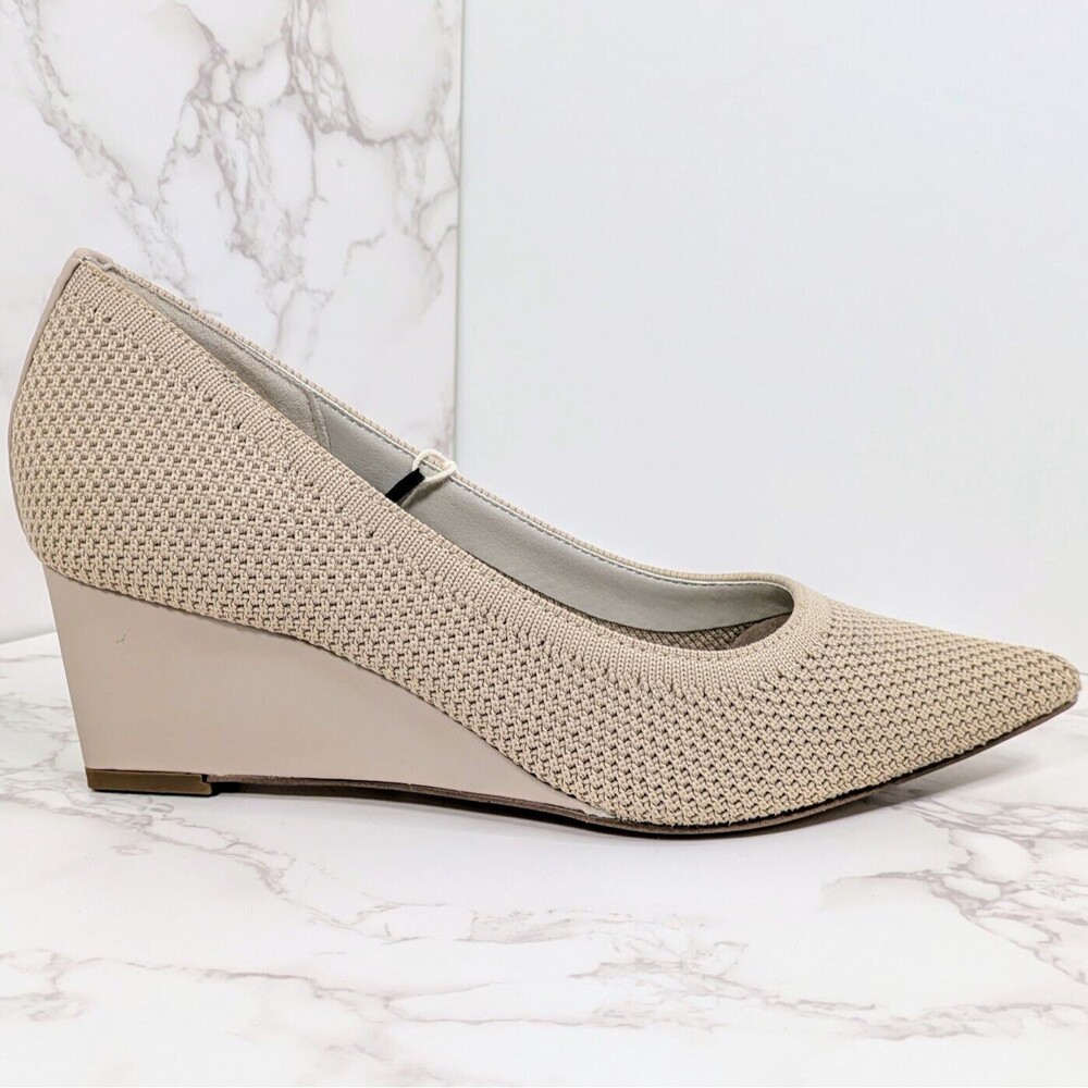 Sanctuary Beige Wedge Heels